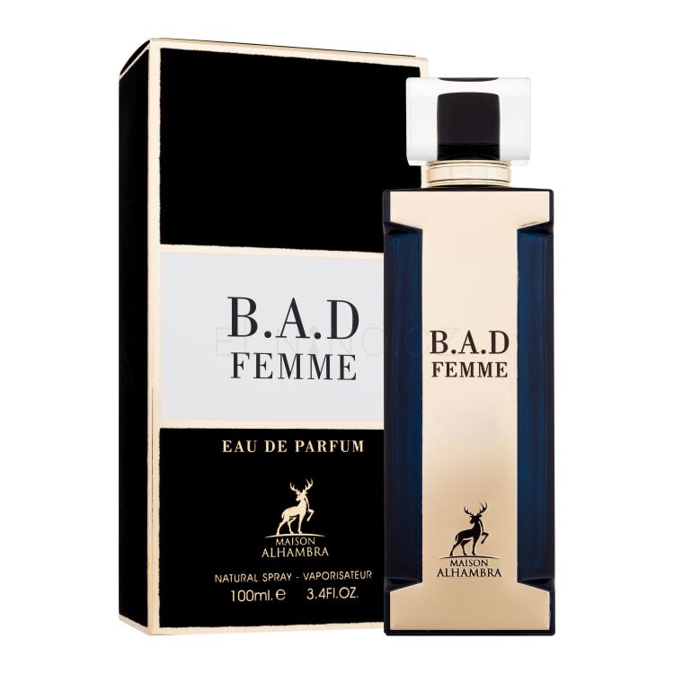 Maison Alhambra B.A.D. Femme Parfémovaná voda pro ženy 100 ml poškozená krabička