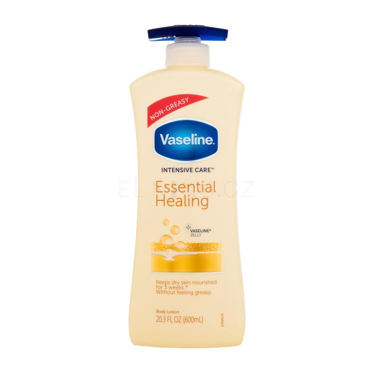 Vaseline Intensive Care Essential Healing Tělové mléko 600 ml poškozený flakon