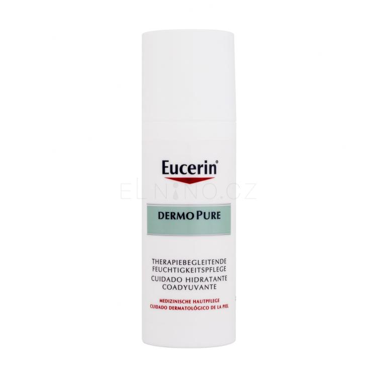 Eucerin DermoPure Adjunctive Soothing Cream Denní pleťový krém pro ženy 50 ml poškozená krabička