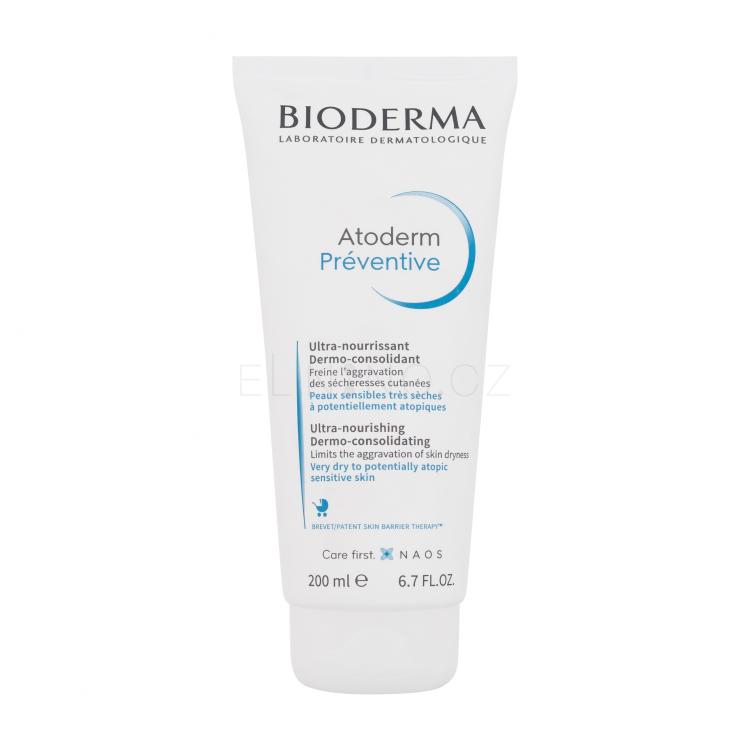 BIODERMA Atoderm Préventive Denní pleťový krém 200 ml poškozený obal