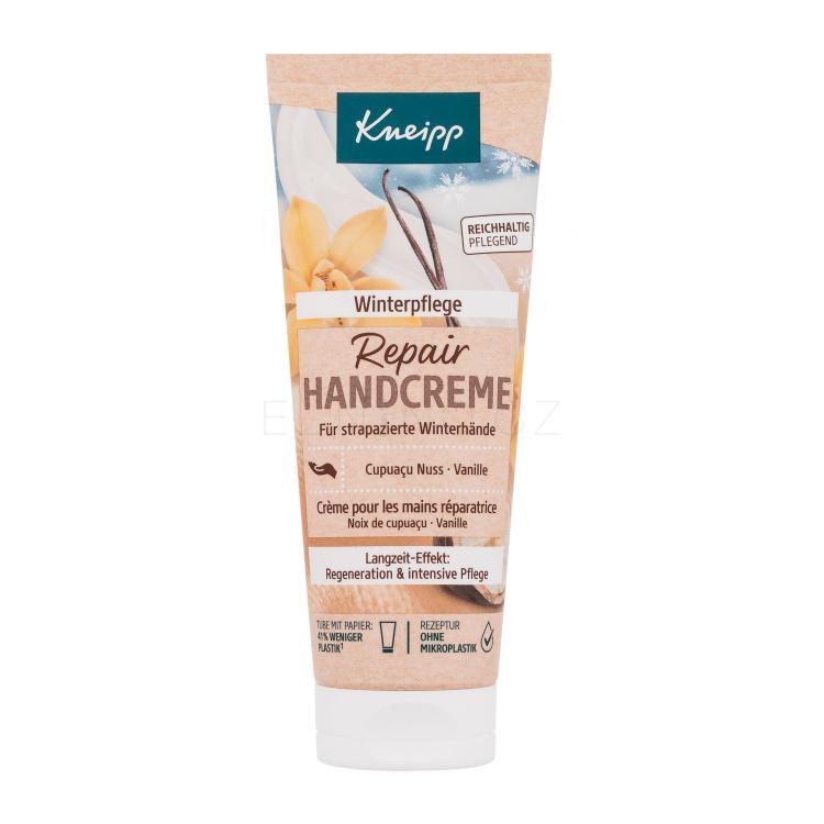 Kneipp Repair Hand Cream Cupuacu Nut &amp; Vanilla Krém na ruce pro ženy 75 ml