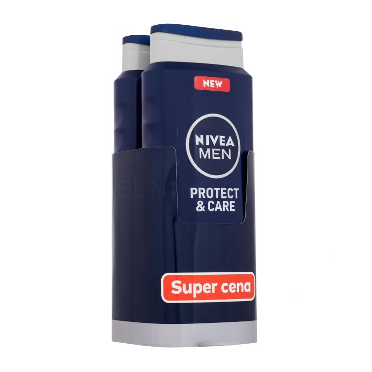 Nivea Men Protect &amp; Care Duopack Sprchový gel pro muže 2x500 ml