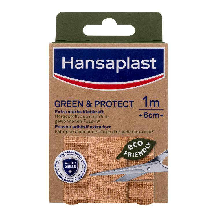 Hansaplast Green &amp; Protect Plaster Náplast 1 ks