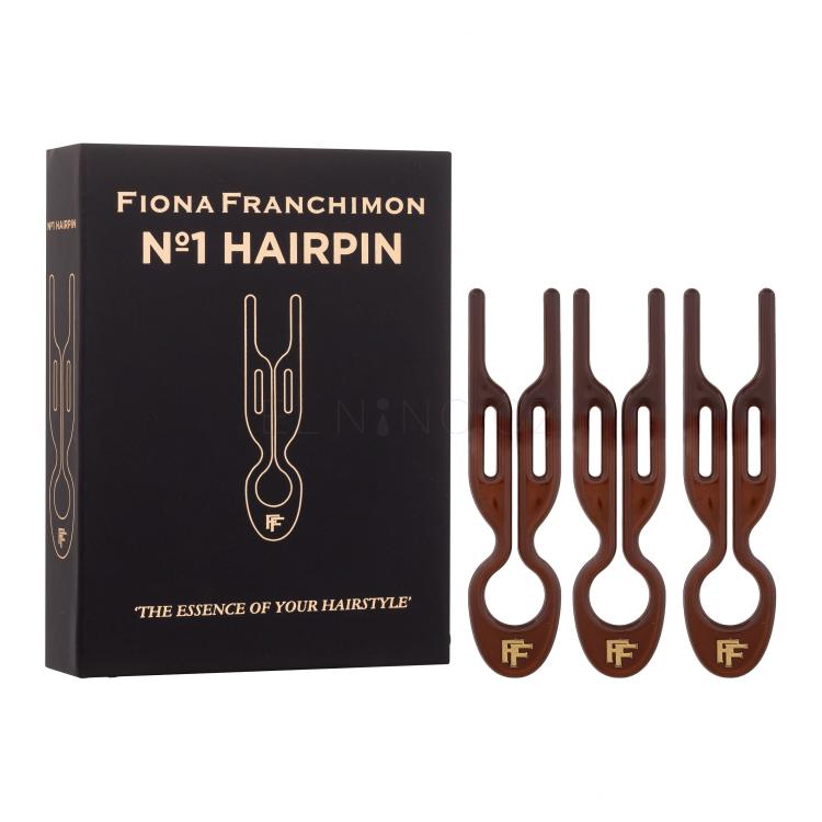 Fiona Franchimon Nº1 Hairpin Spona do vlasů pro ženy Odstín Brown Set