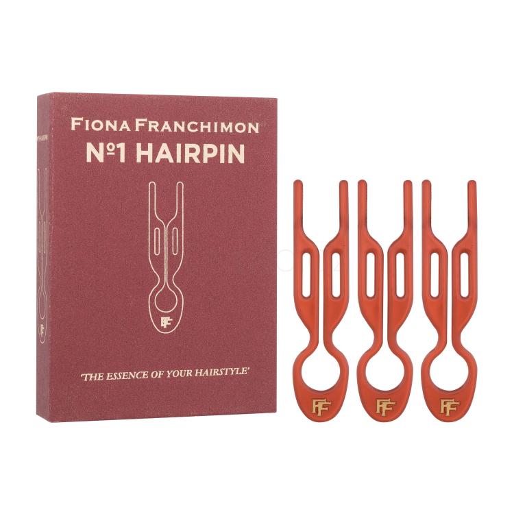 Fiona Franchimon Nº1 Hairpin Spona do vlasů pro ženy Odstín Ruby Red Set