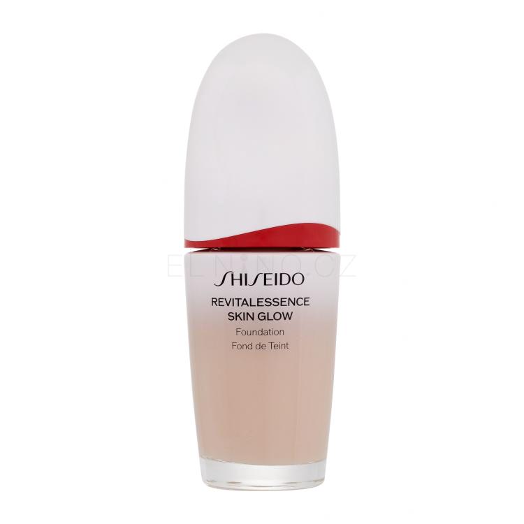 Shiseido Revitalessence Skin Glow Foundation SPF30 Make-up pro ženy 30 ml Odstín 220 Linen poškozená krabička