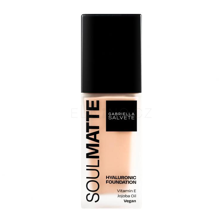 Gabriella Salvete Soulmatte Hyaluronic Foundation Make-up pro ženy 30 ml Odstín 03C Beige Cold