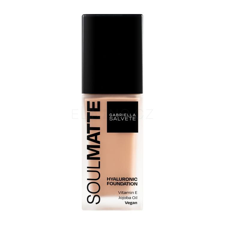 Gabriella Salvete Soulmatte Hyaluronic Foundation Make-up pro ženy 30 ml Odstín 04N Sand Neutral