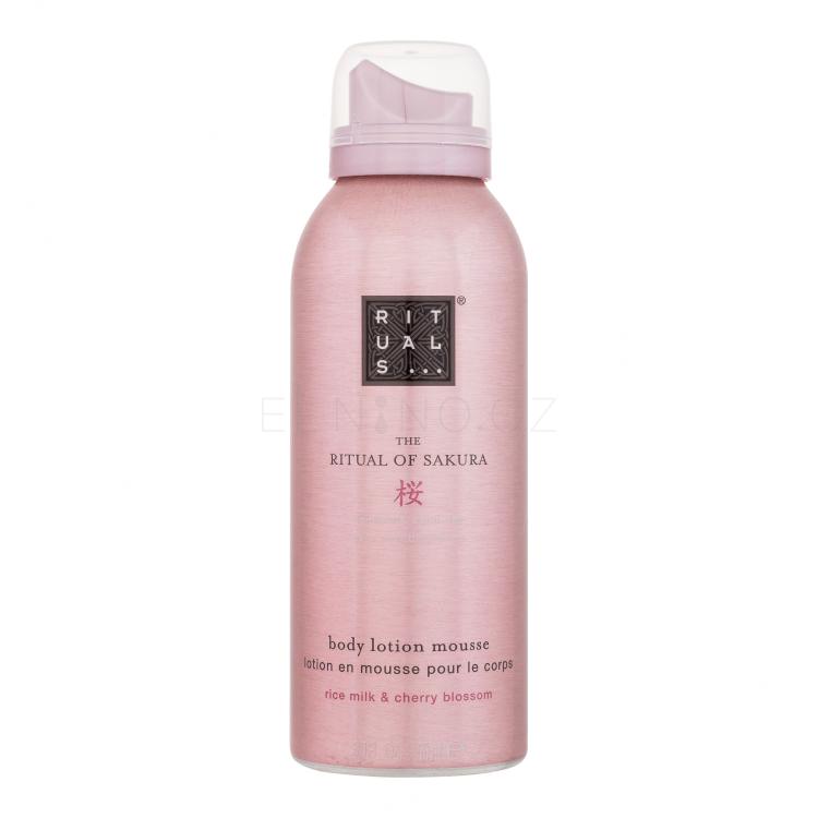 Rituals The Ritual Of Sakura Body Lotion Mousse Tělové mléko pro ženy 150 ml