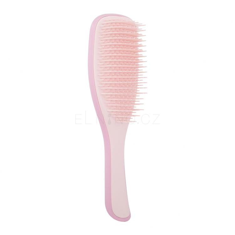 Tangle Teezer Wet Detangler Fine &amp; Fragile Kartáč na vlasy pro ženy 1 ks Odstín Pink poškozená krabička