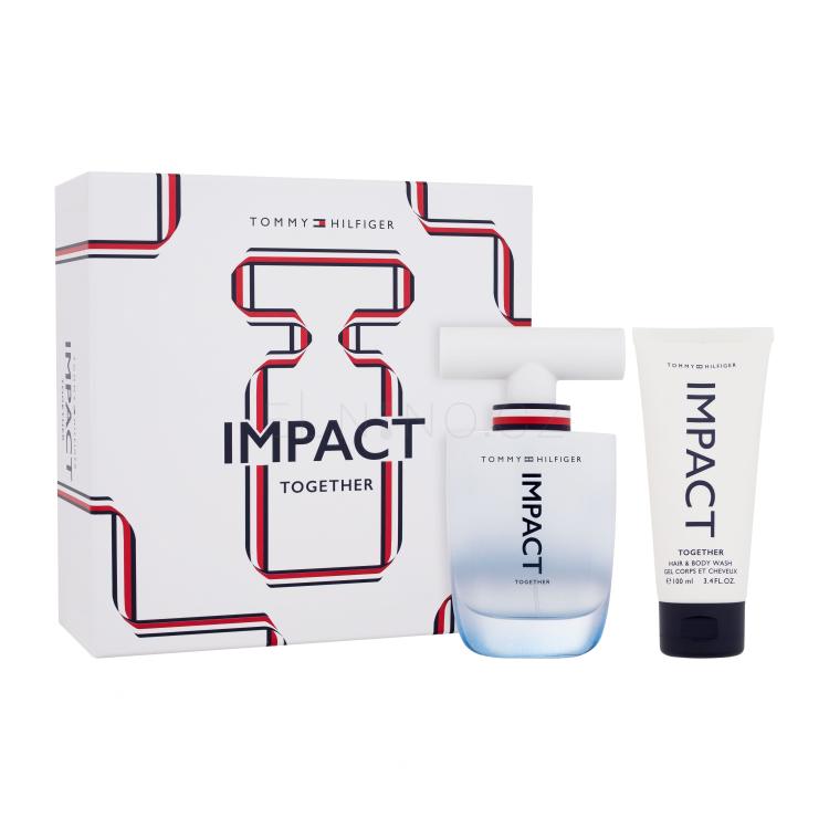 Tommy Hilfiger Impact Together Dárková kazeta toaletní voda 100 ml + sprchový gel 100 ml