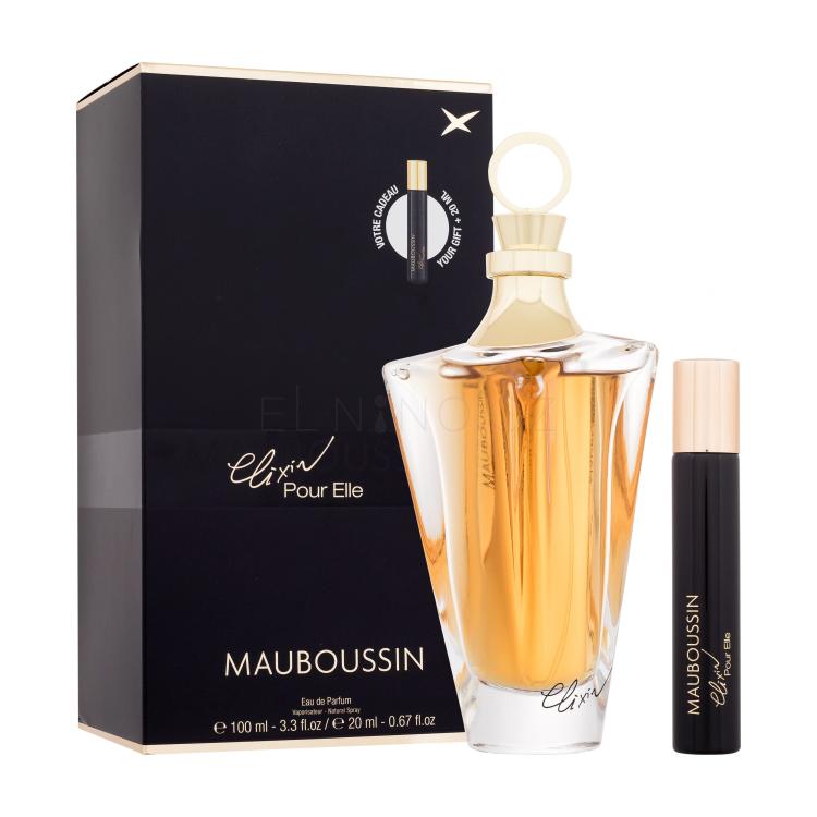 Mauboussin Elixir Pour Elle Dárková kazeta parfémovaná voda 100 ml + parfémovaná voda 20 ml