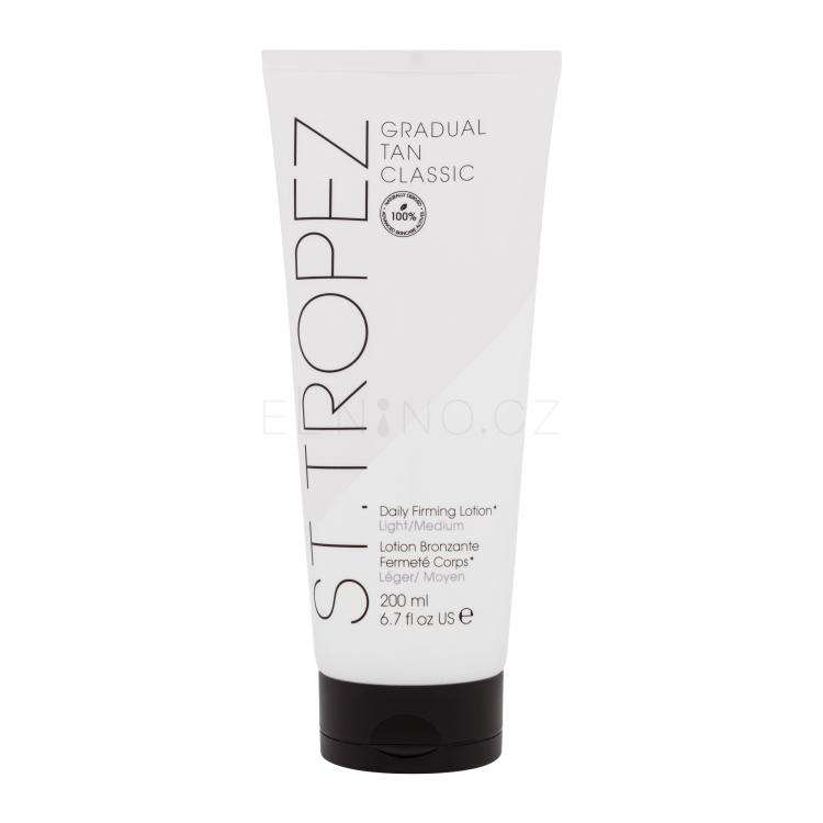 St.Tropez Gradual Tan Classic Daily Firming Lotion Samoopalovací přípravek pro ženy 200 ml Odstín Light/Medium bez krabičky