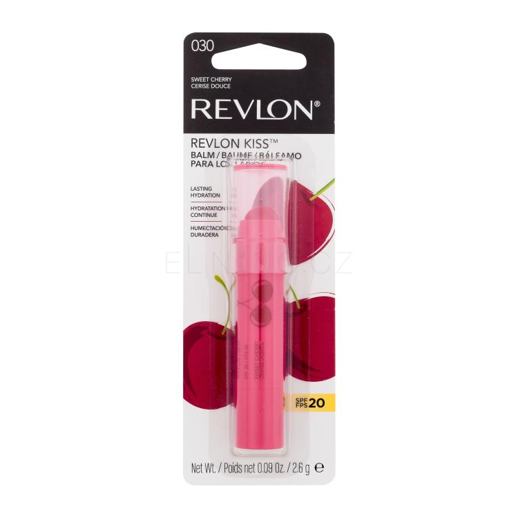 Revlon Revlon Kiss SPF20 Balzám na rty pro ženy 2,6 g Odstín 030 Sweet Cherry