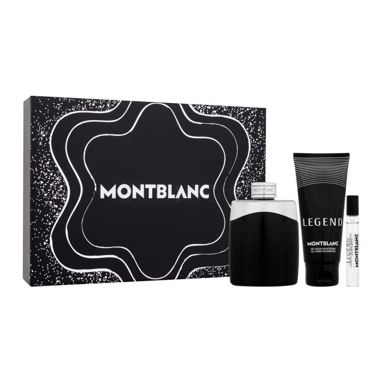 Montblanc Legend SET2 Dárková kazeta toaletní voda 100 ml + sprchový gel 100 ml + toaletní voda 7,5 ml