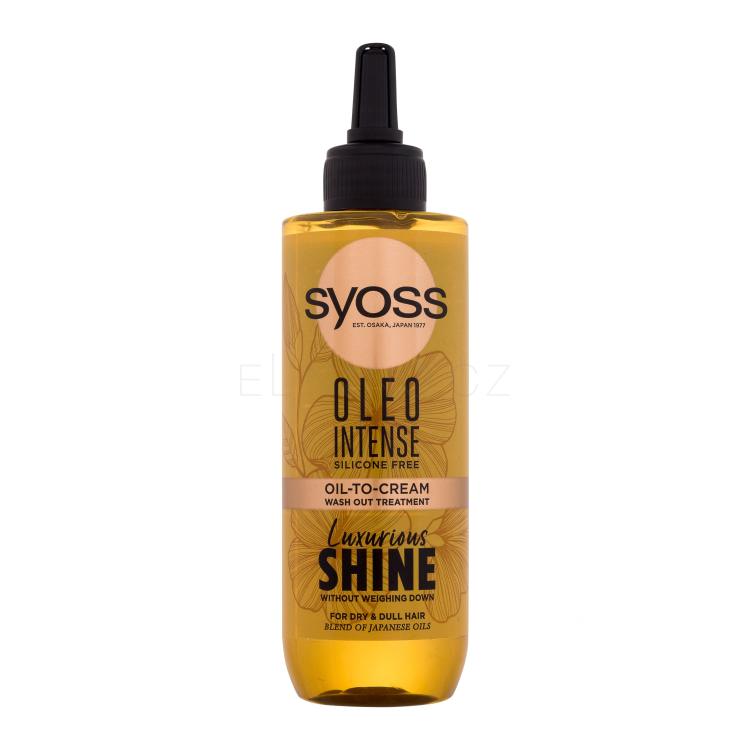 Syoss Oleo Intense Oil-To-Cream Balzám na vlasy pro ženy 200 ml