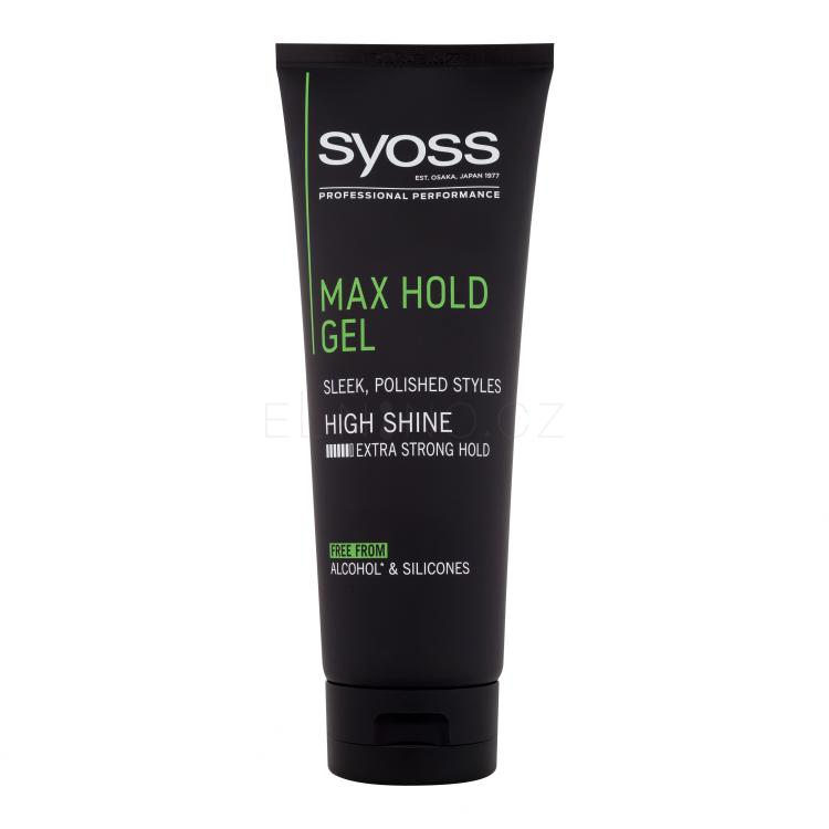 Syoss Max Hold Gel Gel na vlasy pro ženy 250 ml