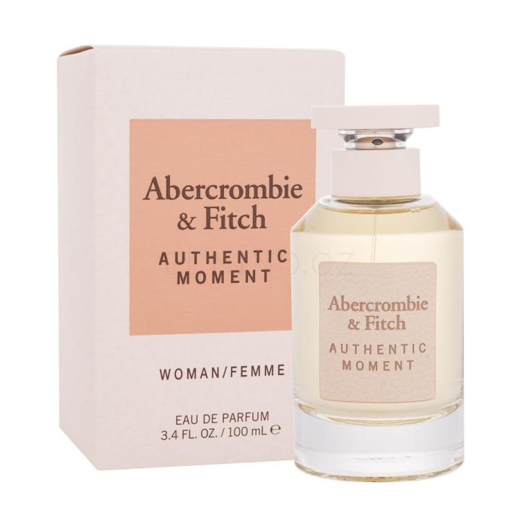 Abercrombie &amp; Fitch Authentic Moment Parfémovaná voda pro ženy 100 ml poškozená krabička