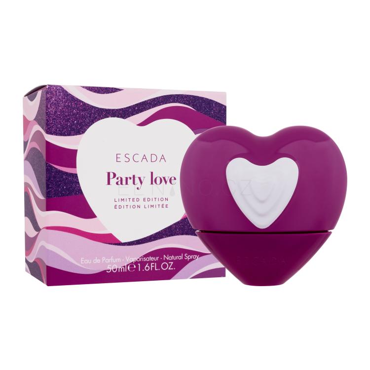 ESCADA Party Love Limited Edition Parfémovaná voda pro ženy 50 ml poškozená krabička