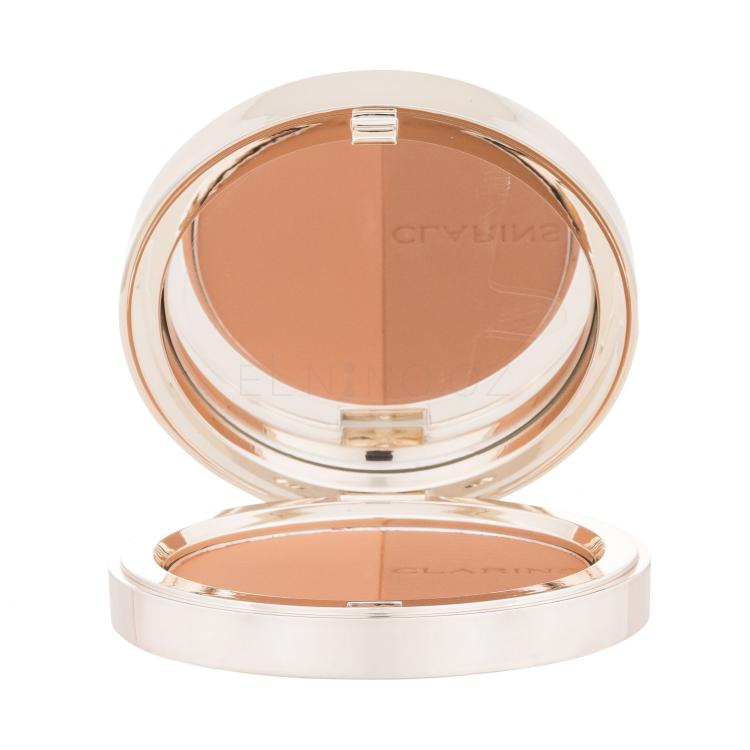 Clarins Ever Bronze Compact Powder Bronzer pro ženy 10 g Odstín 03 Deep