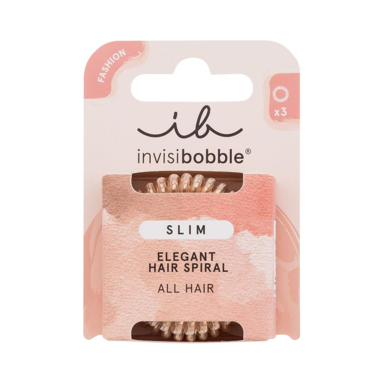 Invisibobble Slim Gumička na vlasy pro ženy Odstín Bronze Set