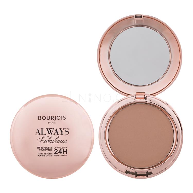 BOURJOIS Paris Always Fabulous Powder Foundation SPF20 Make-up pro ženy 7 g Odstín 300 Rose Sand