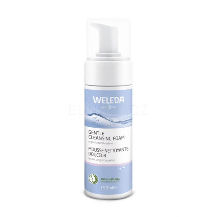 Weleda Gentle Cleansing Foam With Marshmallow Extract Čisticí pěna pro ženy 150 ml