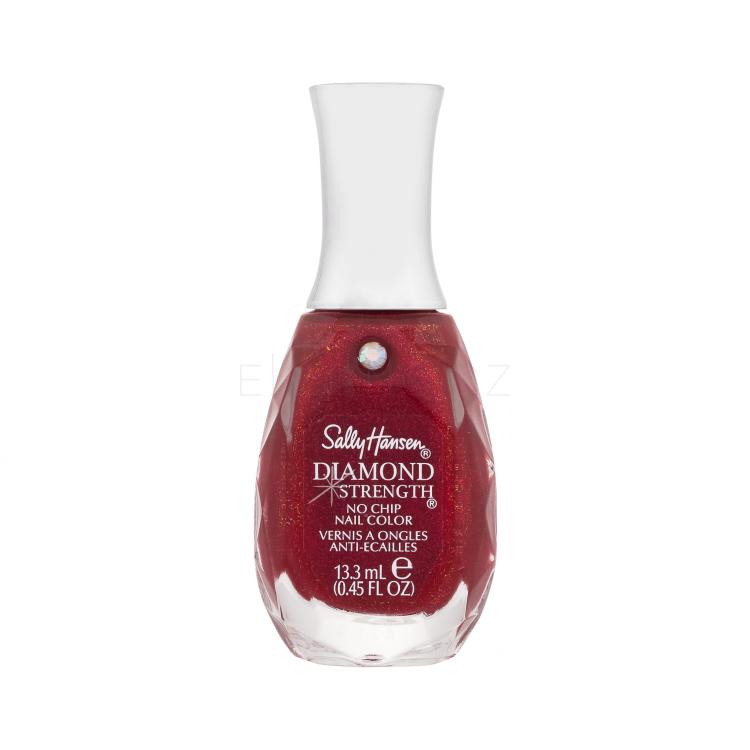 Sally Hansen Diamond Strength Lak na nehty pro ženy 13,3 ml Odstín 370 Red Velvet