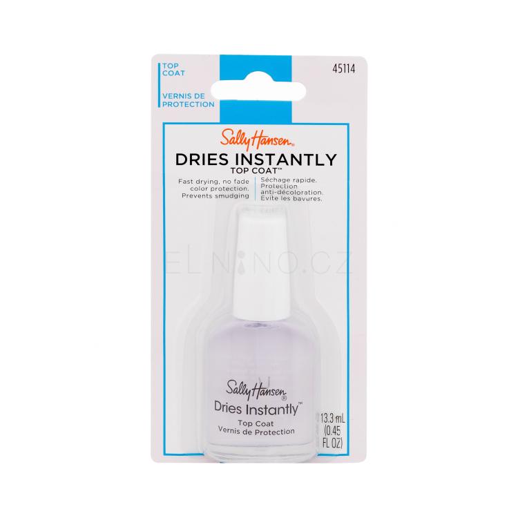 Sally Hansen Dries Instantly Top Coat Lak na nehty pro ženy 13,3 ml