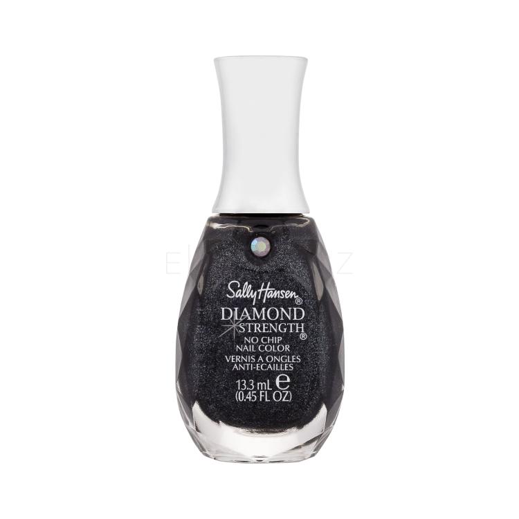 Sally Hansen Diamond Strength Lak na nehty pro ženy 13,3 ml Odstín 480 Black Diamonds