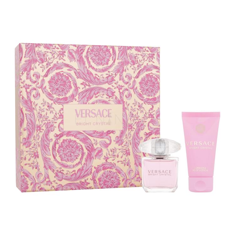 Versace Bright Crystal Dárková kazeta toaletní voda 30 ml + tělové mléko 50 ml