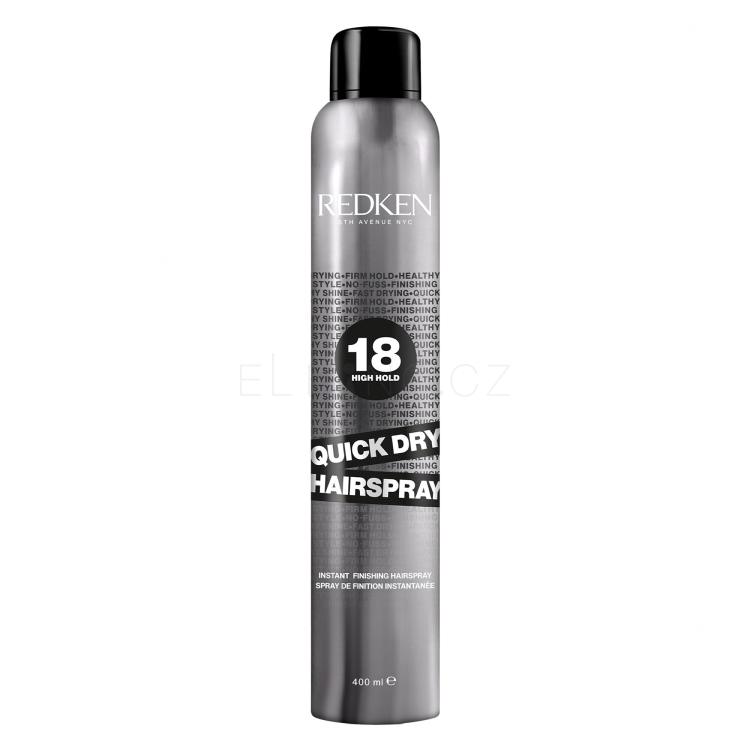 Redken Quick Dry 18 Lak na vlasy pro ženy 400 ml