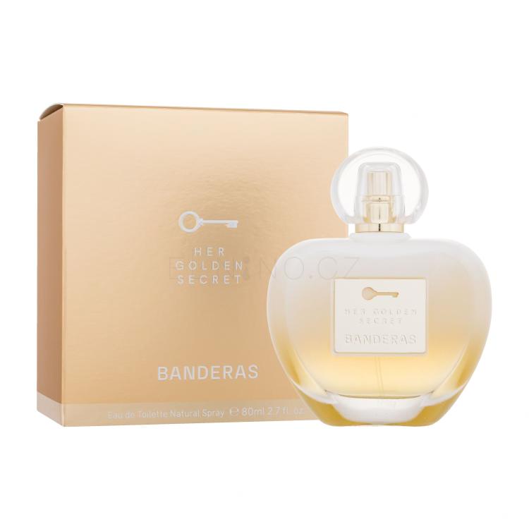 Banderas Her Golden Secret Toaletní voda pro ženy 80 ml