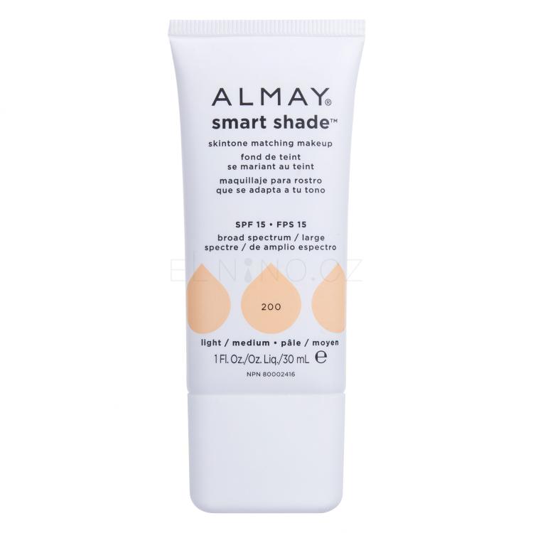 Almay Smart Shade SPF15 Make-up pro ženy 30 ml Odstín 200 Light