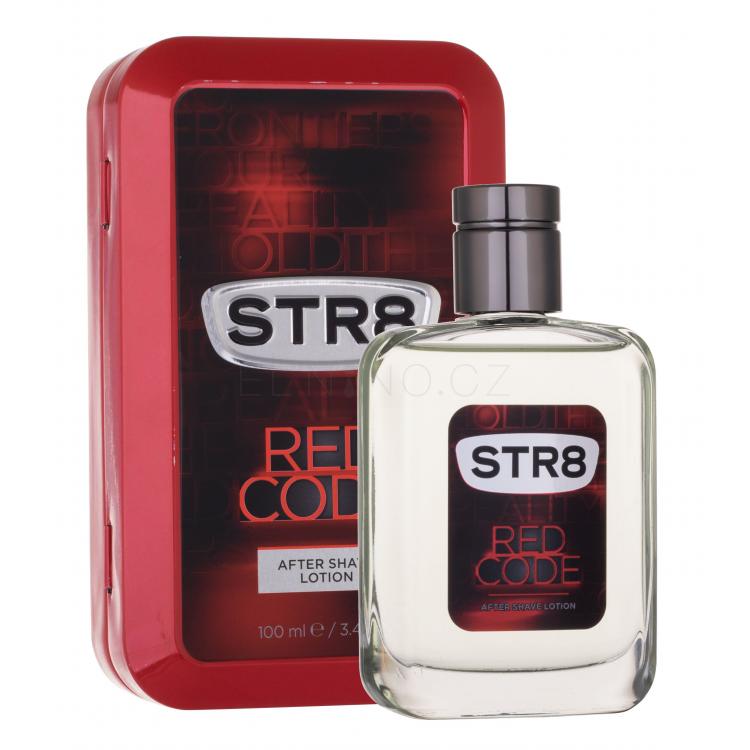 STR8 Red Code Voda po holení pro muže 100 ml poškozená krabička