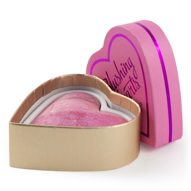 Makeup Revolution London I Heart Makeup Blushing Hearts Tvářenka pro ženy 10 g Odstín Bursting With Love