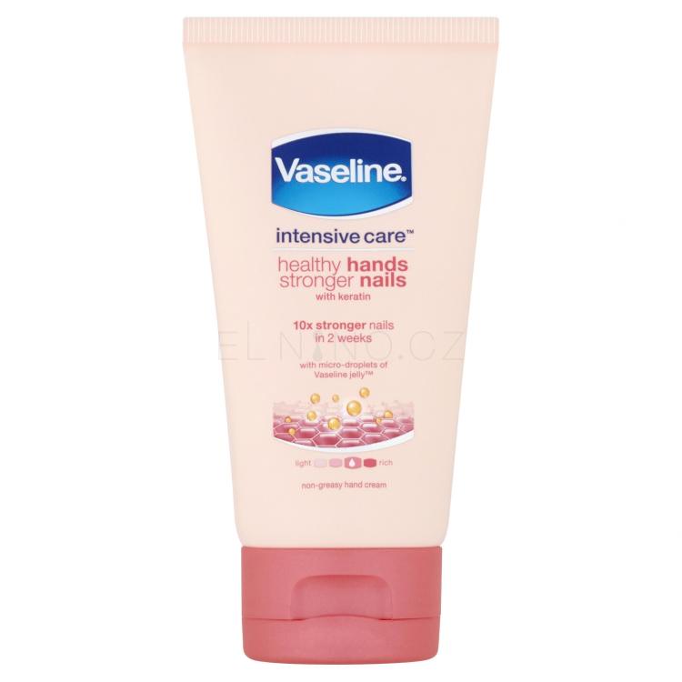 Vaseline Intensive Care Healthy Hands Stronger Nails Krém na ruce 75 ml