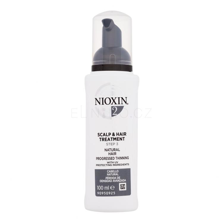 Nioxin System 2 Scalp &amp; Hair Treatment Balzám na vlasy pro ženy 100 ml