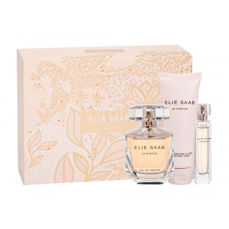 Elie Saab Le Parfum Dárková kazeta parfémovaná voda 90 ml + parfémovaná voda 10 ml + tělové mléko 75 ml