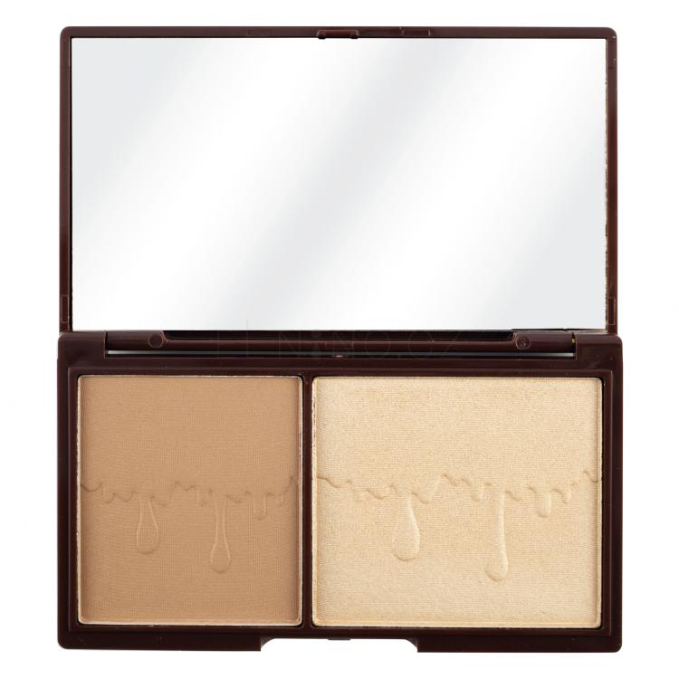 Makeup Revolution London I Heart Makeup Chocolate Duo Palette Bronzer pro ženy 11 g Odstín Bronze And Glow