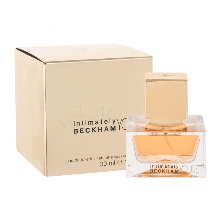 David Beckham Intimately Yours Toaletní voda pro ženy 30 ml poškozená krabička